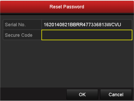 reset mật khẩu đầu ghi Hikvision bước 2