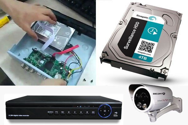 Lưu trữ bằng đầu ghi và ổ cứng kỹ thuật số HDD