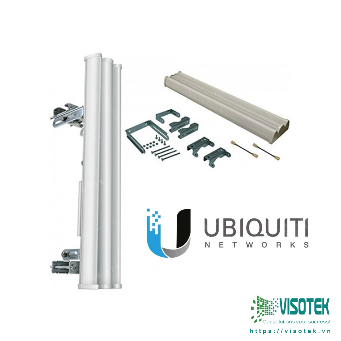 Anten Ubiquiti Rocket M2 AM-2G15-120. MIMO 2.4GHz 15dBi góc 120 Độ