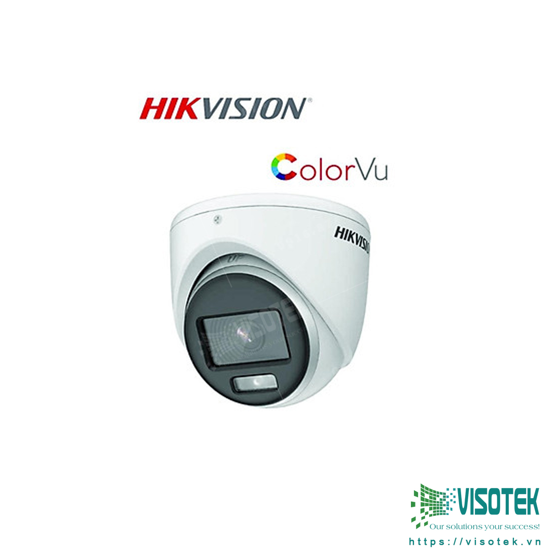 Camera HD TVI ColorVu 2.0MP Hikvision DS-2CE70DF0T-PF