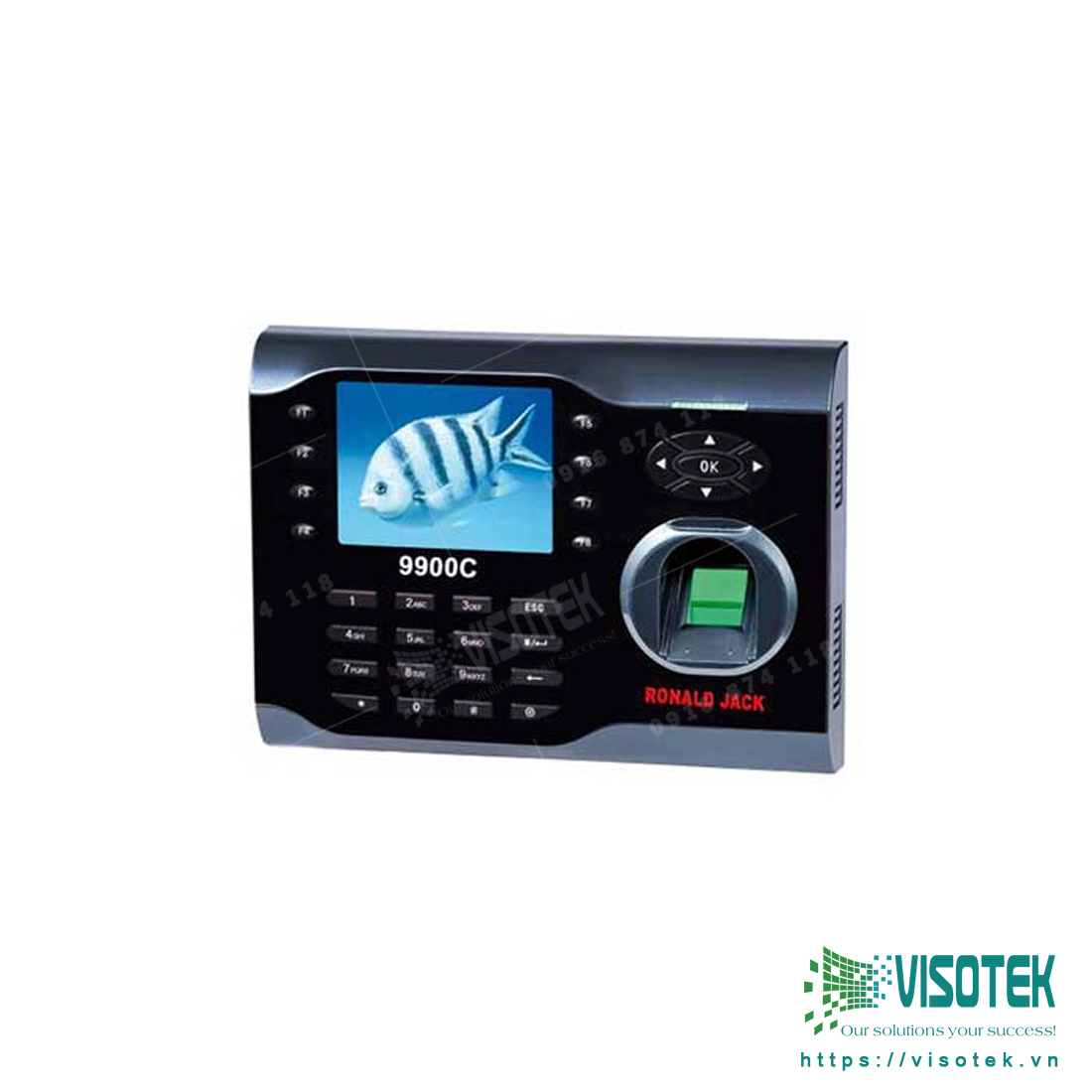 Máy chấm công vân tay Ronald Jack 9900C
