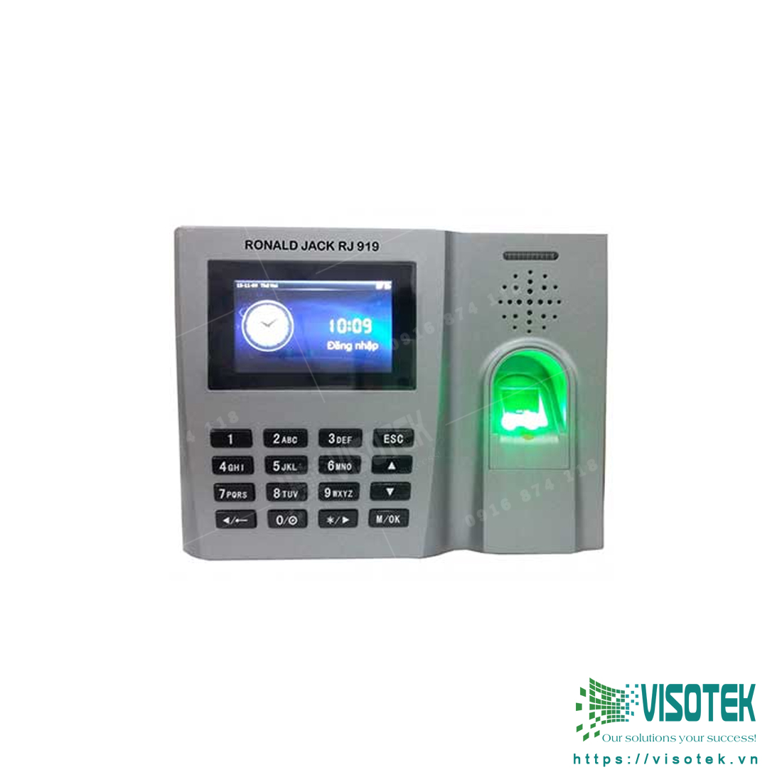 Máy chấm công vân tay Ronald Jack RJ 919