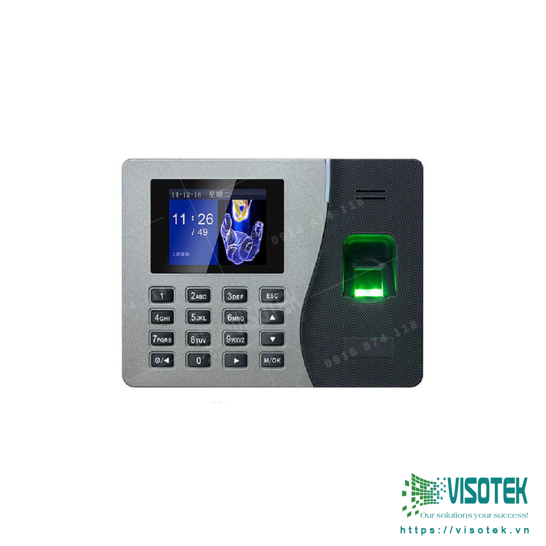 Máy chấm công vân tay Zkteco K14