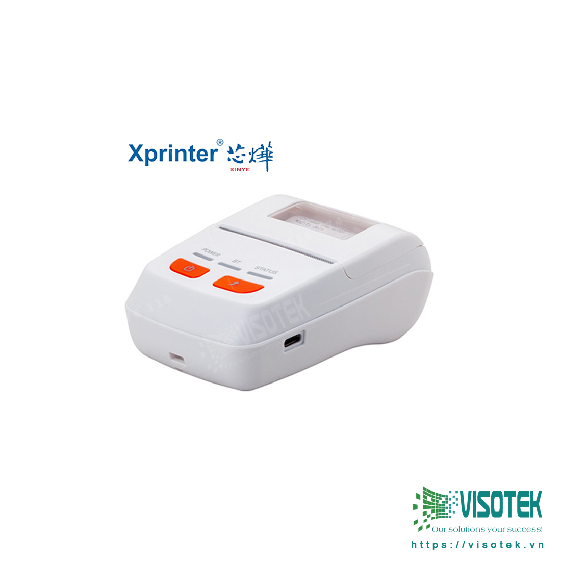 Máy in hóa đơn nhiệt bluetooth cầm tay Xprinter XP-P501A