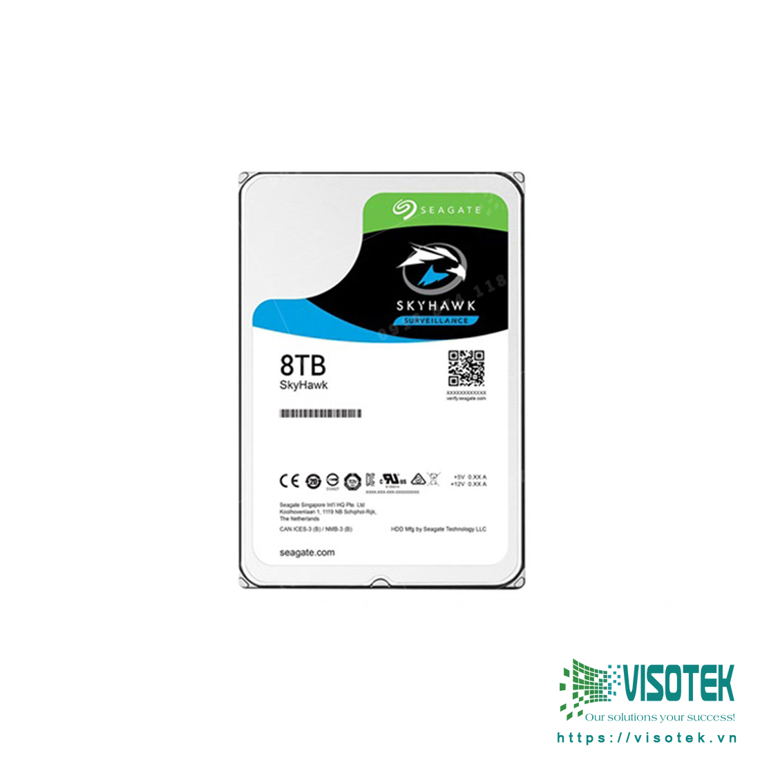 Ổ cứng Camera Seagate Skyhawk 8TB ST8000VX004