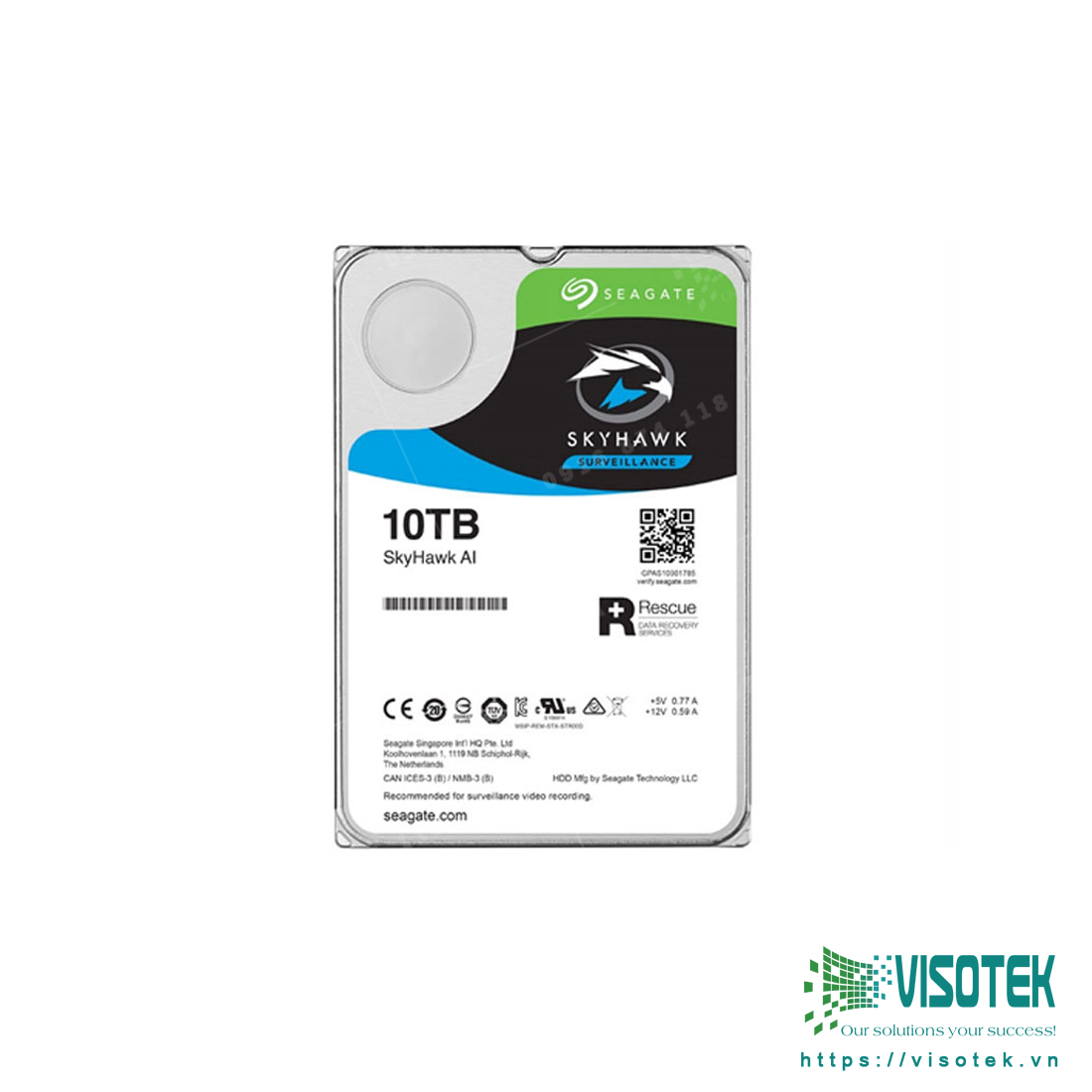 Ổ cứng Camera Seagate Skyhawk AI 10TB ST10000VE001