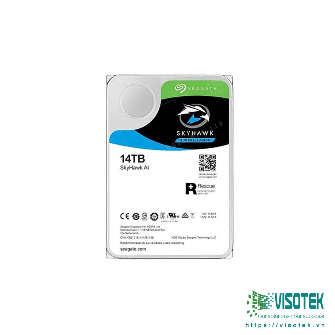 Ổ cứng Camera Seagate SkyHawk AI 14TB ST14000VE0008