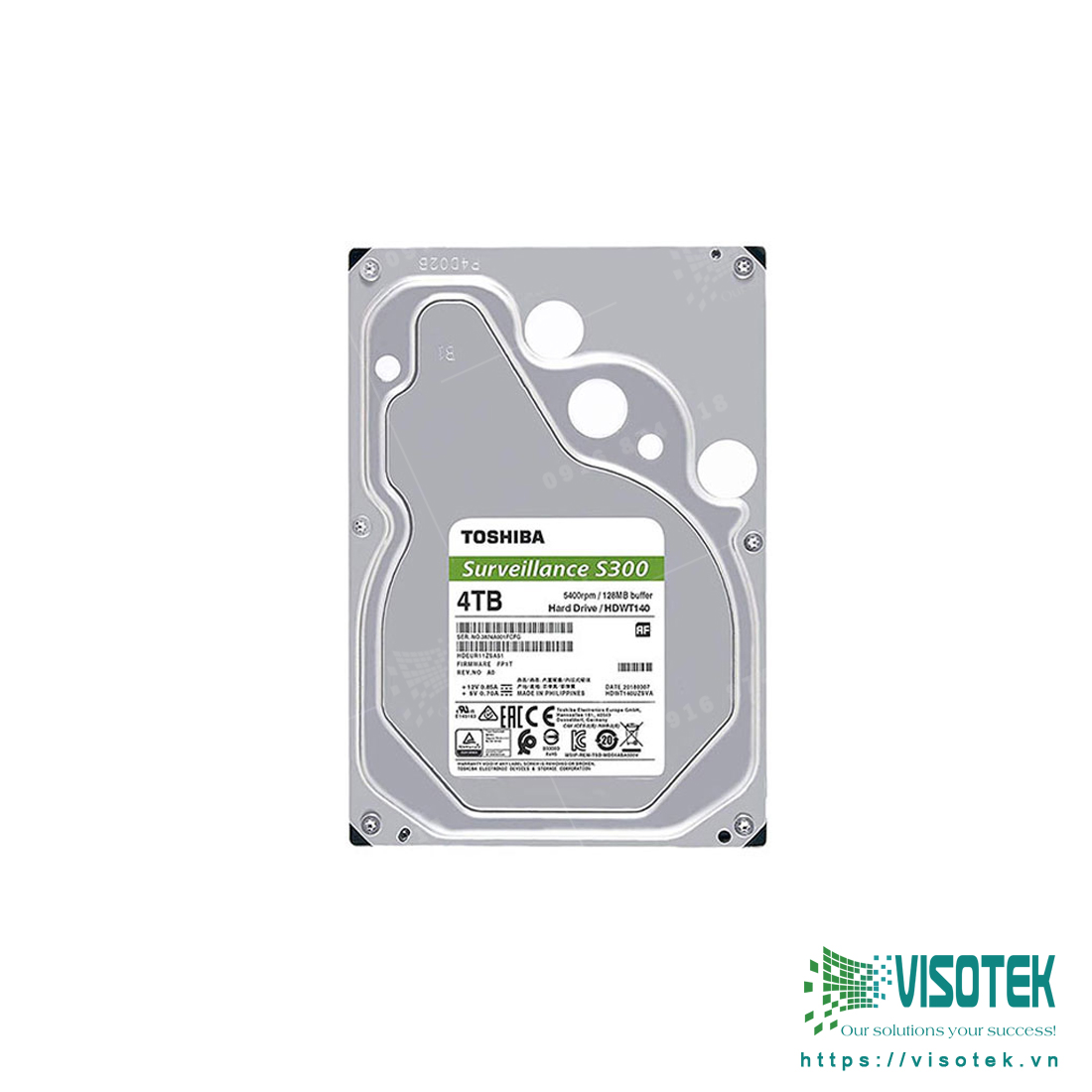 Ổ cứng Camera Toshiba 4TB HDWT140UZSVA
