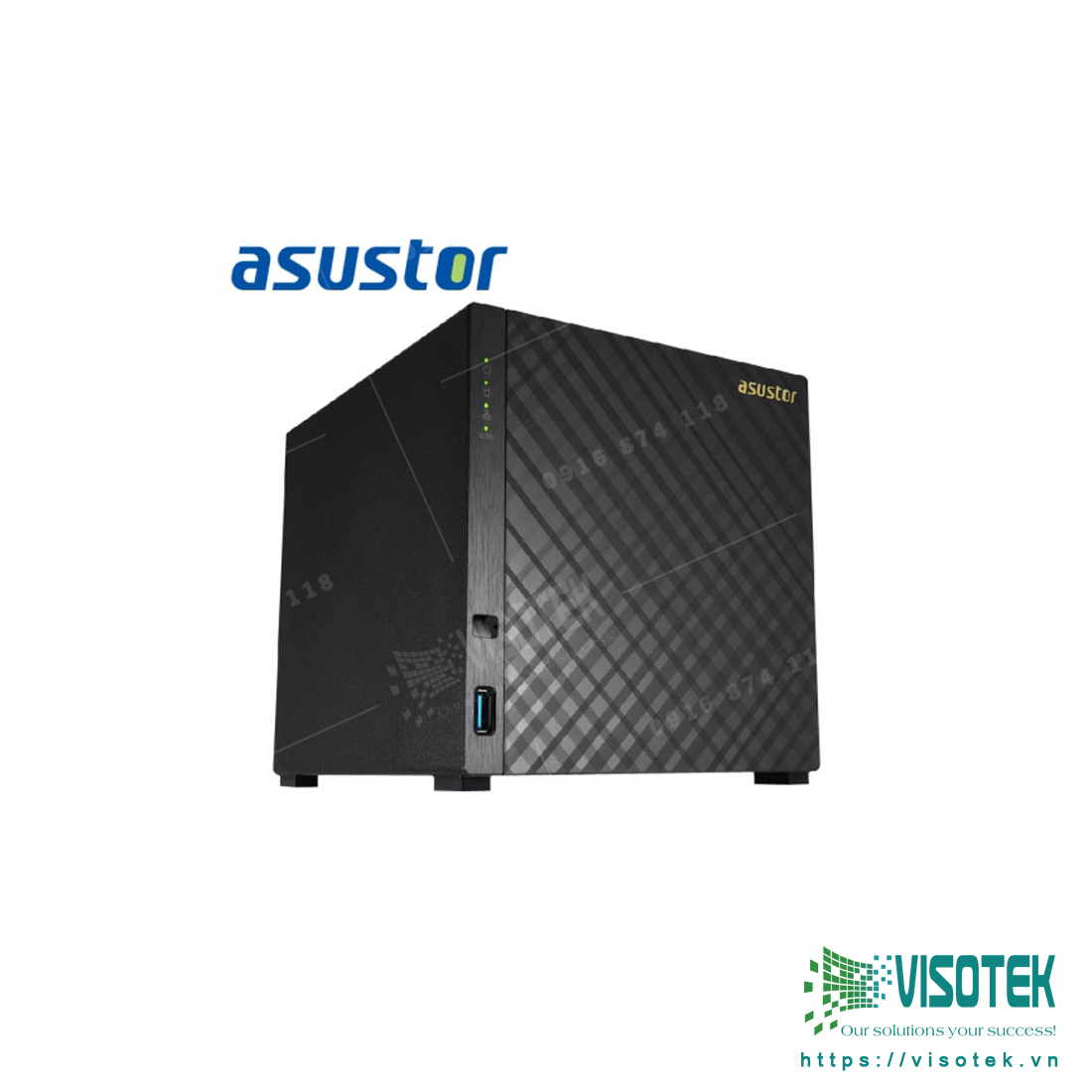 Thiết bị lưu trữ NAS 4-Bay Asustor AS1004T